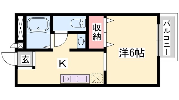 余部駅 徒歩45分 1階の物件間取画像